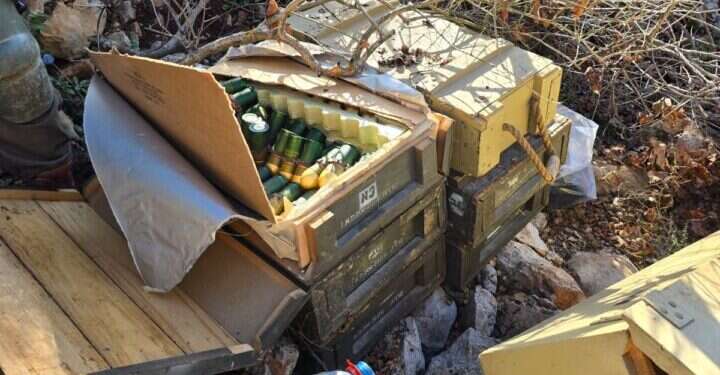 לקראת תום 60 הימים: צה"ל מצא תחמושת שחיזבאללה תפס בלבנון השנייה