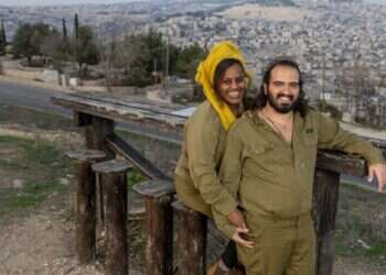 רס"ל בת־אל ורס"ל דביר מיימון. צילום: נעמה שטרן