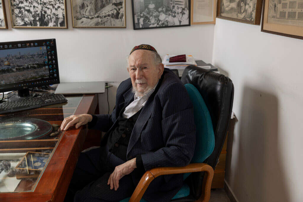 הרב מנחם הכהן. צילום: נעמה שטרן