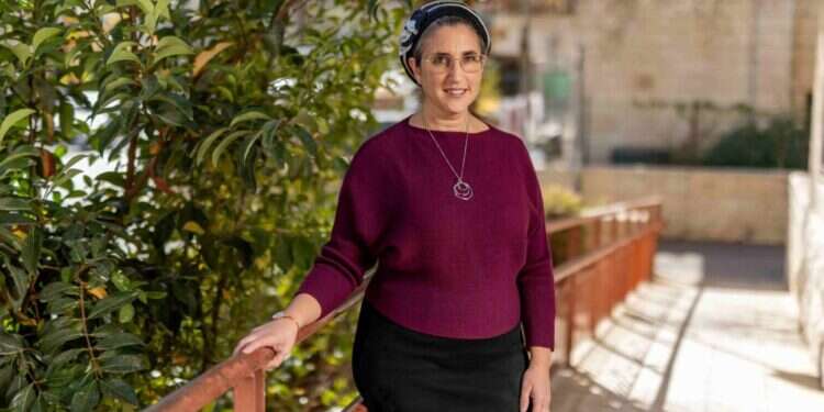 הרבנית עדינה שטרנברג. צילום: נעמה שטרן
