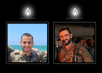 דביר ציון רווח ואיתן שכנזי, מפקד פלוגה וסגנו, נפלו בקרב בעזה