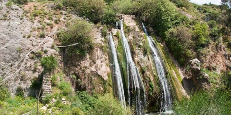 שמורת הטבע נחל עיון. צילום: גלית רוזן מפל התנור מפל הטחנה בשמורת הטבע נחל עיון