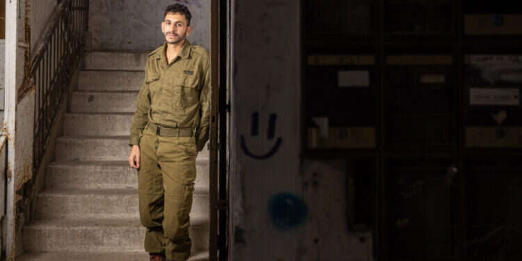 רס רס"ר במיל' רונאל עדני. צילום: אבישג שאר-ישוב