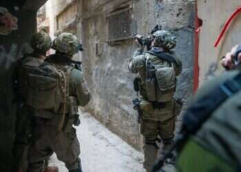 חיילי צה"ל בטול־כרם, השבוע. צילום: דובר צה"ל