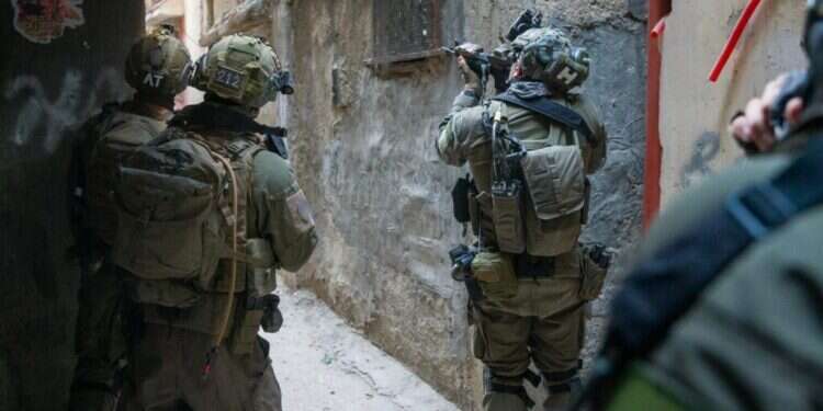 חיילי צה חיילי צה"ל בטול־כרם, השבוע. צילום: דובר צה"ל