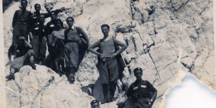 מחנה של תנועת בית מחנה של תנועת בית"ר בטריפולי, 1933. הצילום באדיבות גרשון סתיו