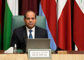 נשיא מצרים א־סיסי. צילום: AP