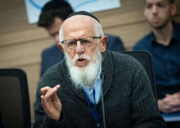 הרב יעקב מדן. צילום: יונתן זינדל, פלאש 90