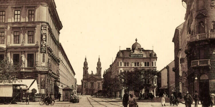 בודפשט בשנת 1904. צילום: Getty Images