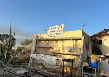 סיפור עם סוף פתוח. השלט "גוש קטיף" התלוי על ביתם של יוכבד ליפשיץ ועודד ליפשיץ ז"ל