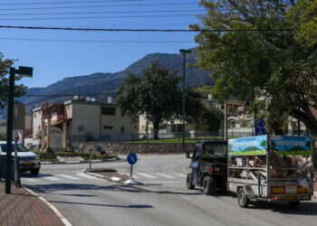 "החזרה מעוררת גם פחד וחרדה". קריית־שמונה, השבוע. צילום: אייל מרגולין, ג'יני