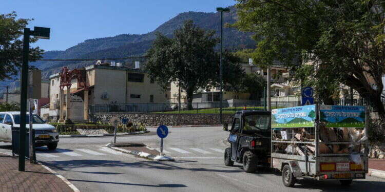 "החזרה מעוררת גם פחד וחרדה". קריית־שמונה, השבוע. צילום: אייל מרגולין, ג'יני