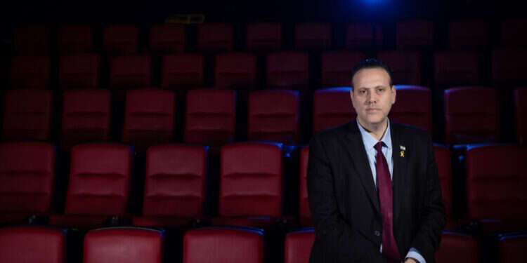 "קשה לי מאוד עם חלק מהנהגת עולם התרבות בישראל". שר התרבות מיקי זוהר. צילום: אריק סולטן. צולם ב"הוט סינמה", מודיעין