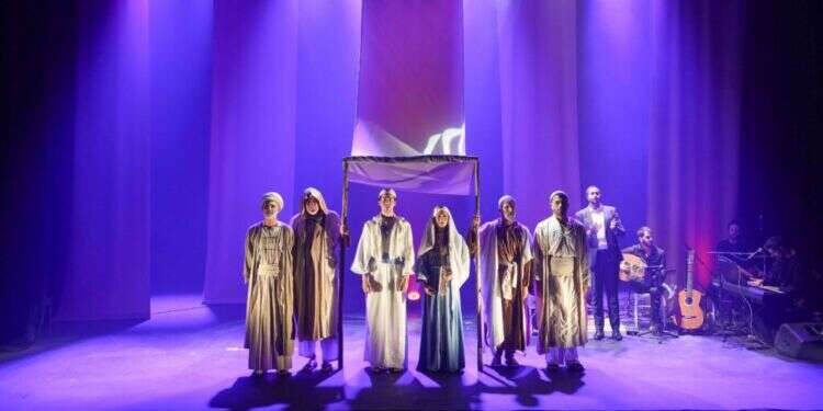 מסעי הגאולה בתיאטרון השומרון צילום: רדי רובינשטיין היסטוריה בשומרון: תיאטרון רפרטוארי ראשון ביו"ש