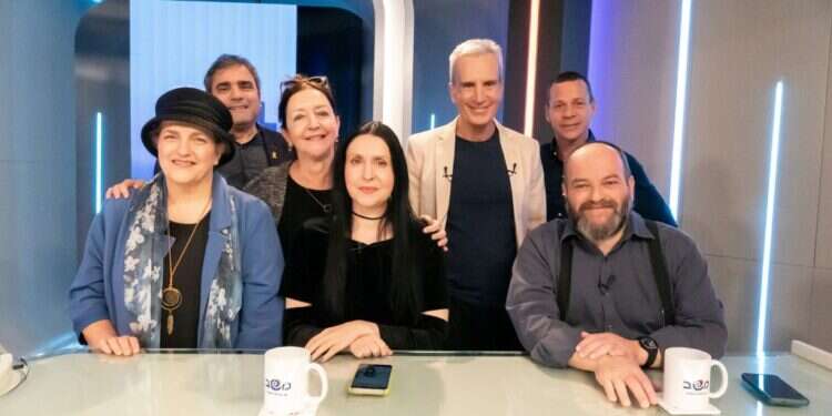 המשתתפים בפאנל לזכר אורי אורבך. צילום: ערוץ משב "השאיר את האגו בתיקו הממורט": 10 שנים לפטירת אורי אורבך