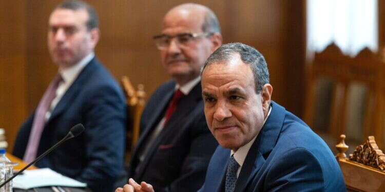 שר החוץ המצרי, באדר עבדלאטי. צילום: EPA פסגת החירום בקהיר: מדינות ערב יציגו אלטרנטיבה לתוכנית טראמפ