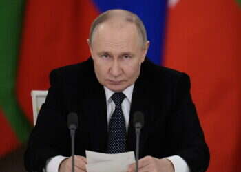 רשע וטוב לו. ולדימיר פוטין. צילום: EPA