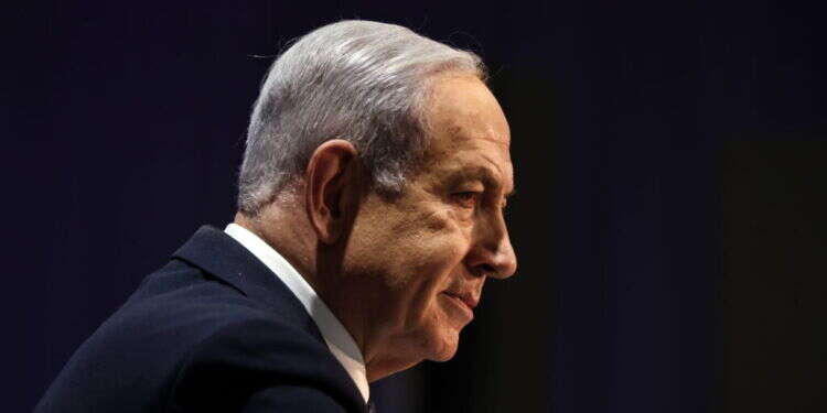 נתניהו. צילום: EPA התאגיד בתגובה לדברי נתניהו: "דה-לגיטימציה לא ראויה"