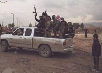 לוחמי מיליציות סוריות, דצמבר 2024. צילום: AP