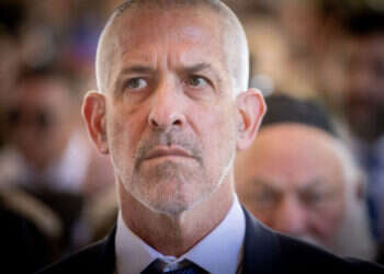 ראש השב מחויב לממשלה הנבחרת ולא ל"אזרחי ישראל". ראש השב"כ רונן בר. צילום: חיים גולדברג, פלאש 90