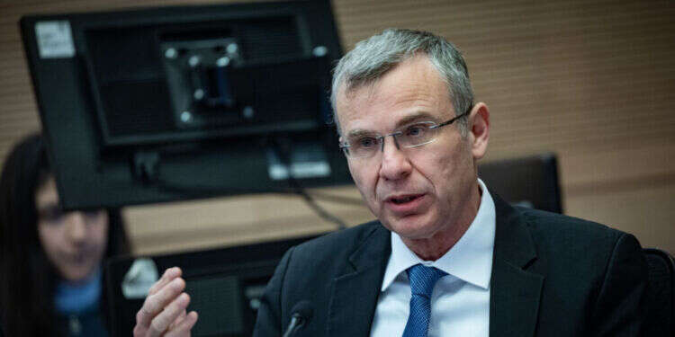 שר המשפטים יריב לוין. צילום: יונתן זינדל, פלאש 90