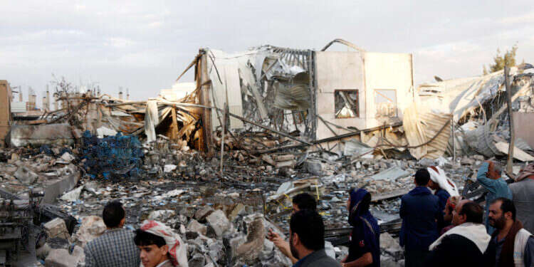 הרס בתימן. צילום: Getty Images הרס בתימן. צילום: Getty Images