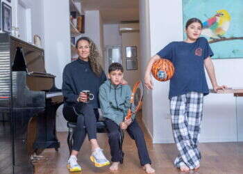 משפחת גרבי. צילום יוסי אלוני