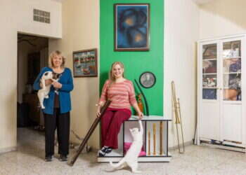 משפחת מאיר-ניר. צילום: אבישג שאר-ישוב