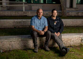 יזהר ליפשיץ ואליהו ליבמן. צילום: נעמה שטרן