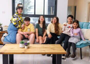 משפחת גליל. צילום: אנצ'ו גוש - ג'יני