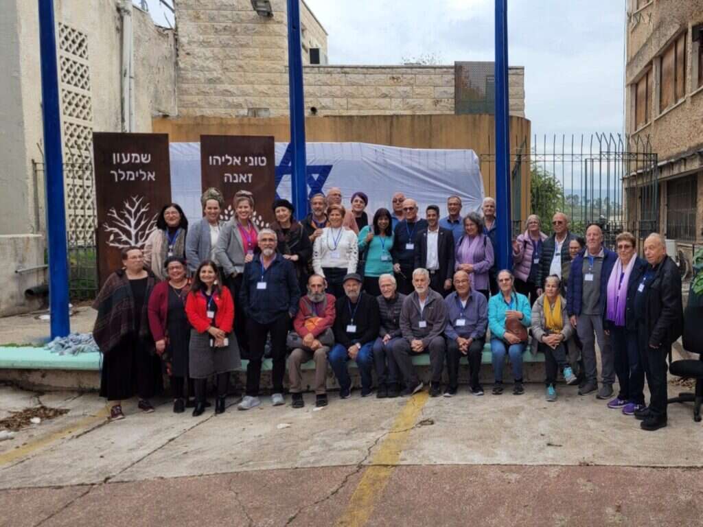 חברי גרעין קריית שמונה לקראת העלייה לעיר. ללא קרדיט
