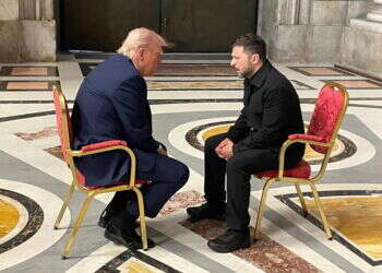 דונלד טראמפ וולודימיר זלנסקי, צילום: Handout / UKRAINIAN FOREIGN MINISTRY / AFP