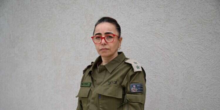 חגית אלון. צילום: דובר צה חגית אלון. צילום: דובר צה"ל