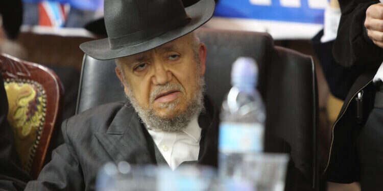 הרב מאיר מאזוז. צילום:יעקב נחומי, פלאש 90 שידור ישיר: הלוויית הרב מאיר מאזוז זצ"ל