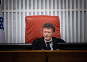 השופט יצחק עמית. צילום: יונתן זינדל - פלאש 90