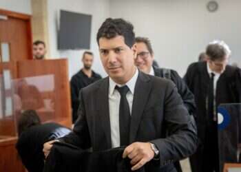 עמית חדד בבית המשפט המחוזי בירושלים, דצמבר 2024. צילום: חיים גולדברג - פלאש 90