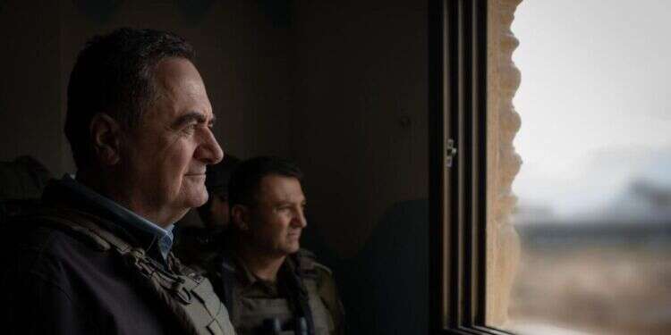 ישראל כ כ"ץ בציר מורג: "משאירים את עזה מבודדת – עד לשחרור החטופים"