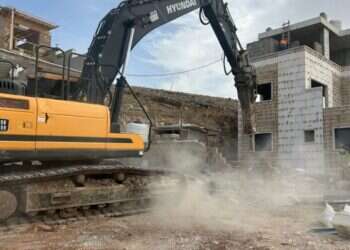 הריסות בשמורה ההסכמית ללא קרדיט
 הבנייה הפלסטינית הבלתי חוקית: נהרסו מבני ענק
