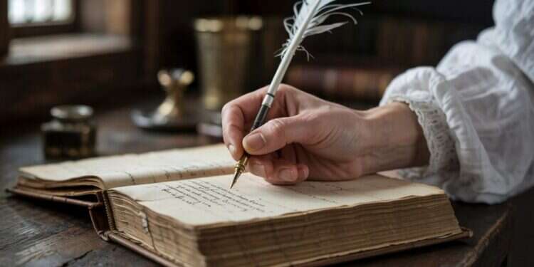 אילוסטרציה: IDEOGRAM "מי ראה מימיו חידוש כזה, שאישה תחבר בעצמה משהו מתוך ראשה"