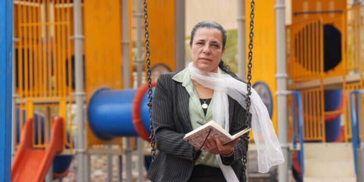 "אנחנו מאמינים בברית חיים לא פחות מברית דמים". כאוכב מזיד סיף. צילום: אייל מרגולין - ג'יני