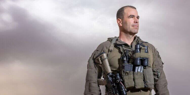 אל אל"מ שמר רביב. צילום: יוסי אלוני