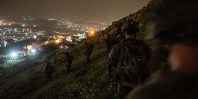 כוחות הביטחון סמוך לשכם. צילום: דובר צה דובדבן והגדעונים נגד "גוב האריות": כוחות הביטחון החלו במבצע נרחב בשכם
