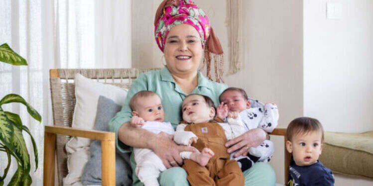 רבקה צור וחמשת היהונתנים, צילום: אריק סולטן ועכשיו יש חמישה יהונתנים שקרויים על שמו